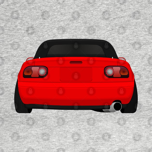 Miata rear Red by VENZ0LIC